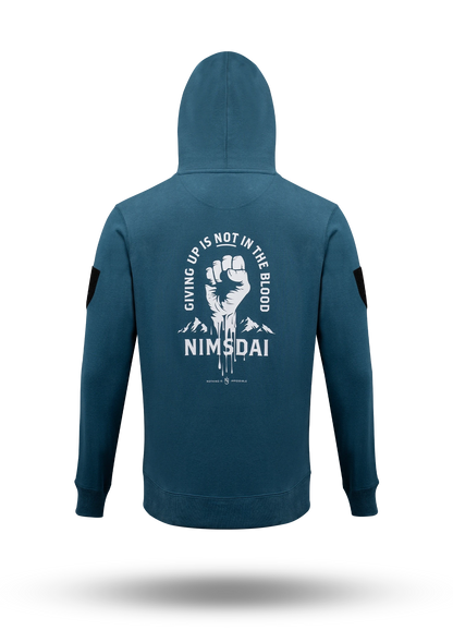 Giving Up Is Not In The Blood Hoodie